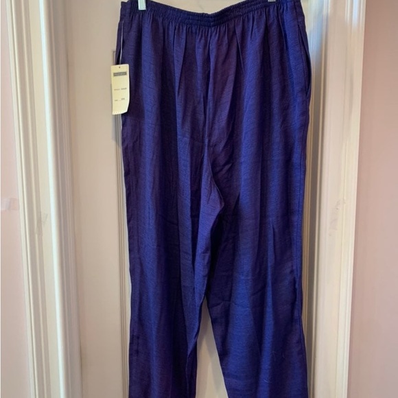 NEW BEAUTIFUL PURPLE DRESS PANTS W/POCKETS SIZE 18W - Picture 8 of 8